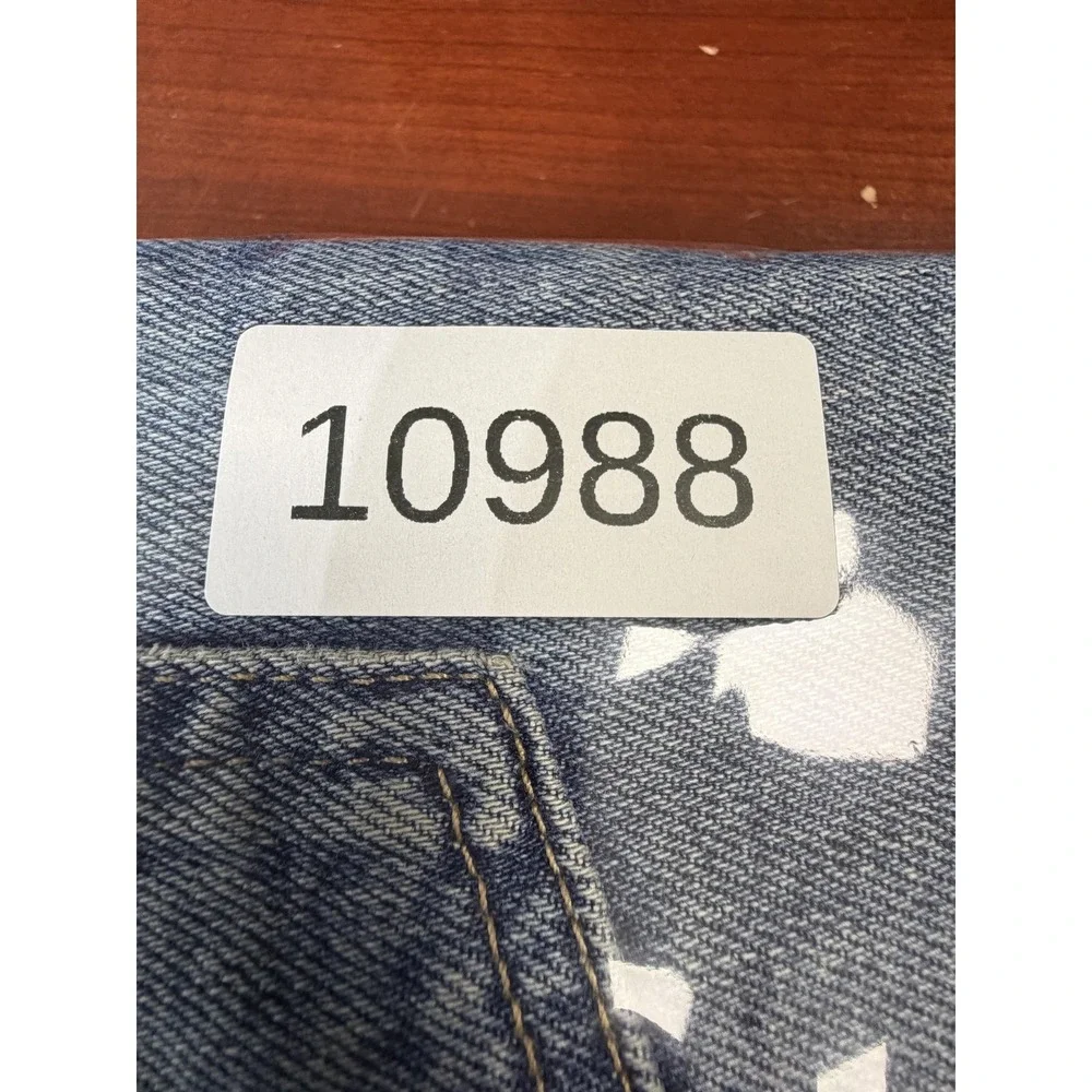 Everlane‎ The Way High Jeans Womens 27R Blue Medium Wash High Rise Wide Leg Crop